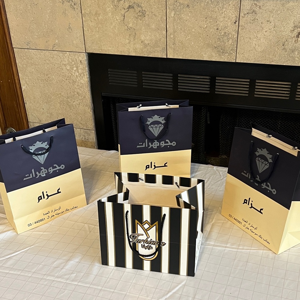 Luxury Shopping Bags Set